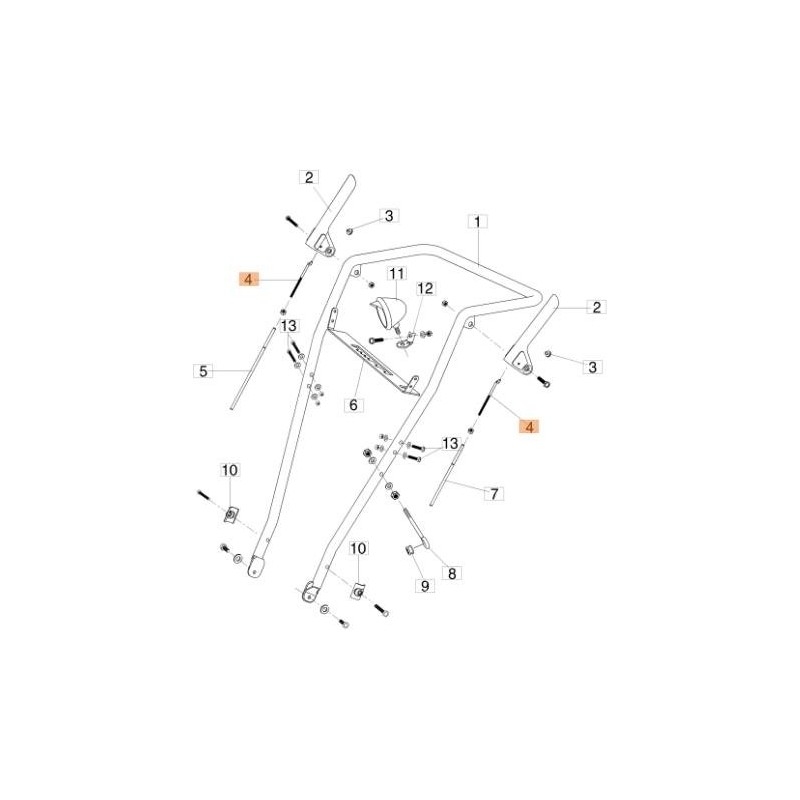 ASTA DI CONNESSIONE LEVE ORIGINALE EMAK ZM000067