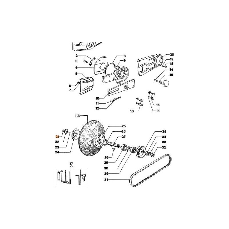 TORNILLO EMAK ORIGINAL 3806067R