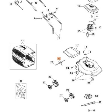 RESORTE ORIGINAL EMAK 66050017 | NewgardenAgri.com