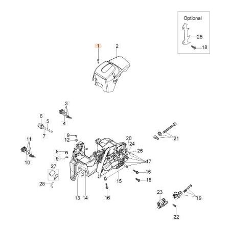 VIS EMAK ORIGINALE 3991080R | NewgardenAgri.com