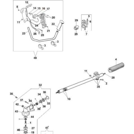 ORIGINAL EMAK THROTTLE LEVER 4174245CR | NewgardenAgri.com