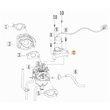 SUPPORTO ORIGINALE EMAK L66152642 | NewgardenAgri.com