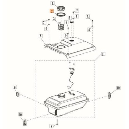ORIGINAL EMAK DICHTUNG L66152705 | NewgardenAgri.com