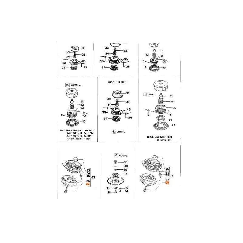 VITE UNI5737 ZNB ORIGINALE EMAK 3806075R