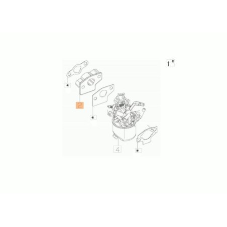 ORIGINAL EMAK THERMAL FLANGE L66151827 | NewgardenAgri.com