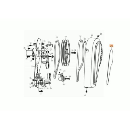 ÉTIQUETTE EMAK ORIGINALE L66151909 | NewgardenAgri.com