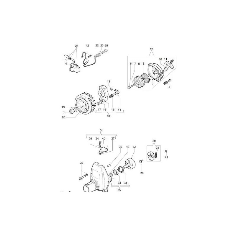 IMPUGNATURA AVVIAMENTO ORIGINALE EMAK 4191020AR