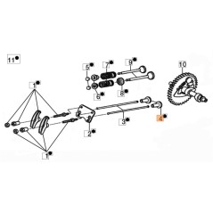 GUIDA ORIGINALE EMAK L66150286 | NewgardenAgri.com