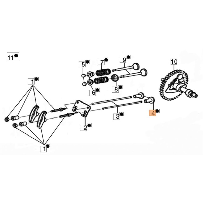 GUIDA ORIGINALE EMAK L66150286