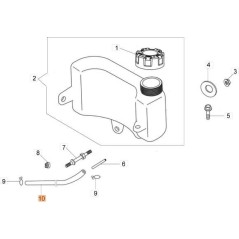 TUBO DE COMBUSTIBLE EMAK ORIGINAL L66150432 | NewgardenAgri.com