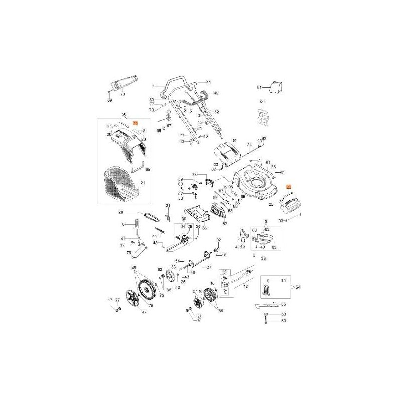 ORIGINAL EMAK PLATE 66071086R