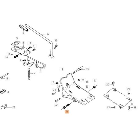 TORNILLO ORIGINAL EMAK YN6357200 | NewgardenAgri.com
