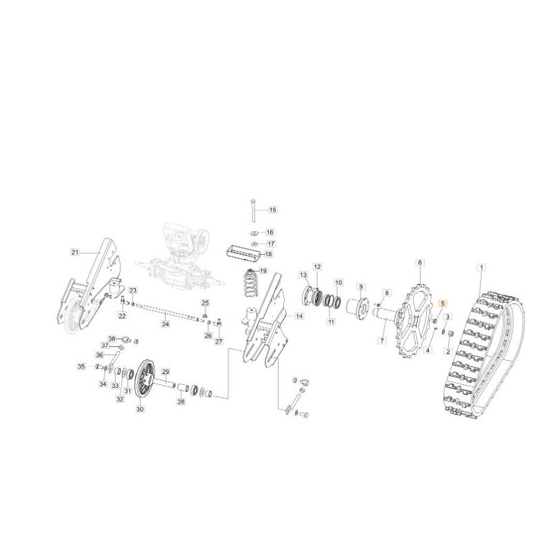 TORNILLO TE BRIDA.ZIGR. 8.8 M10X30 DIN 6921 ZNB ORIGINAL EMAK 3933042R