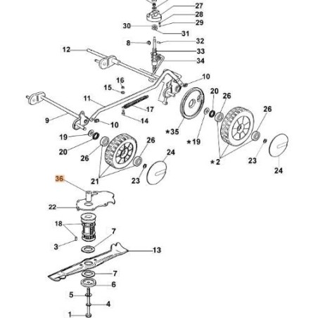 ORIGINAL EMAK SPACER 8202060 | NewgardenAgri.com