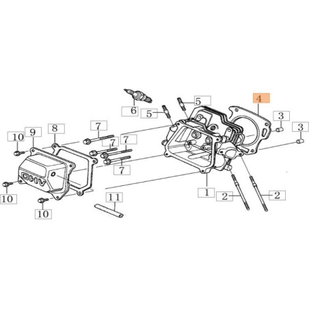 ORIGINAL EMAK DICHTUNG L66152084 | NewgardenAgri.com