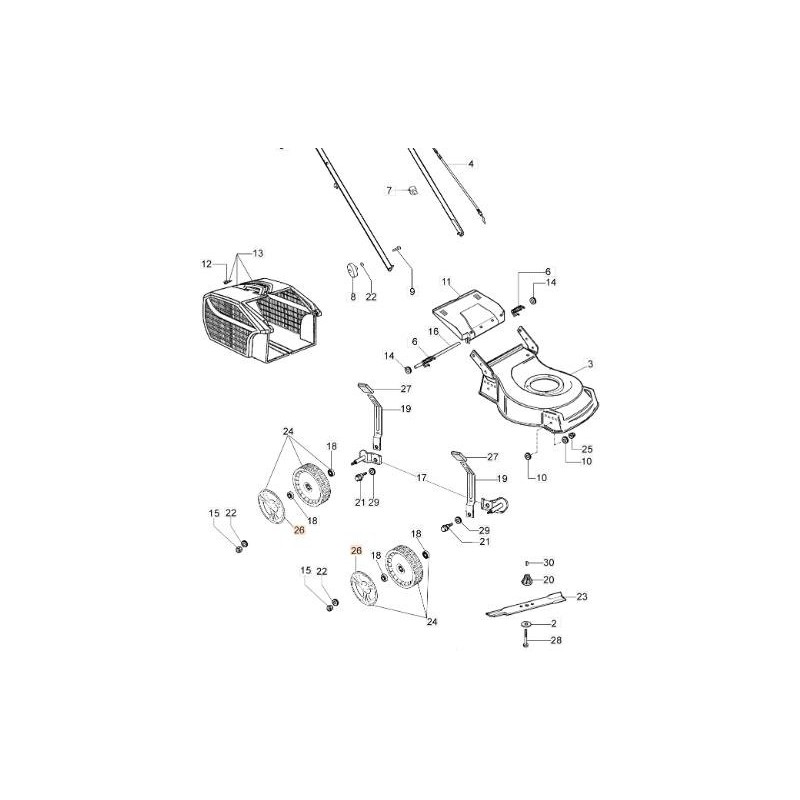 TAPA DE RUEDA ORIGINAL EMAK 66070298R