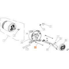 TORNILLO EMAK ORIGINAL L66152261 | NewgardenAgri.com