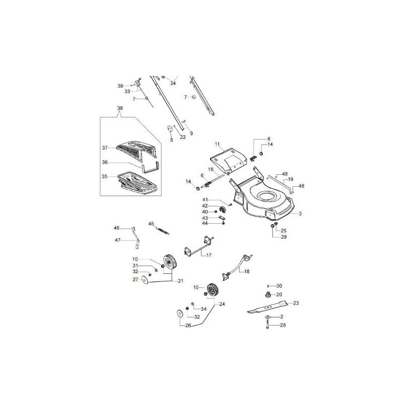 COPRIRUOTA TRILOB.D.201 E D.206 GR(RAL 7040)DE.150 ORIGINALE EMAK 66110343R