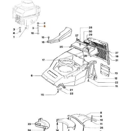 ENTRETOISE ORIGINALE EMAK 8203020R | NewgardenAgri.com