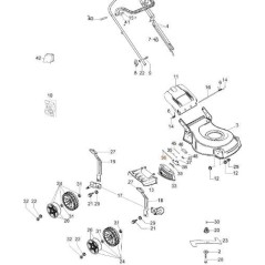 SEITENTÜRSTIFT MIT NUTEN L.170 ORIGINAL EMAK 66071060R | NewgardenAgri.com