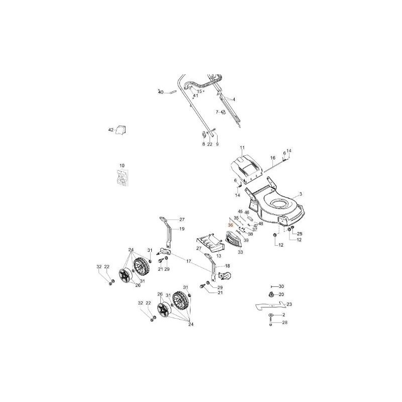 GOUPILLE DE PORTE LATÉRALE AVEC RAINURE L.170 ORIGINAL EMAK 66071060R