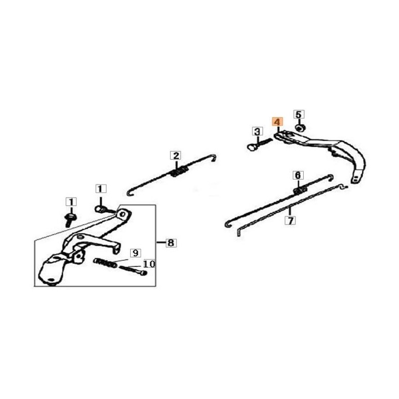 ORIGINAL REGLERSTANGE EMAK L66152153