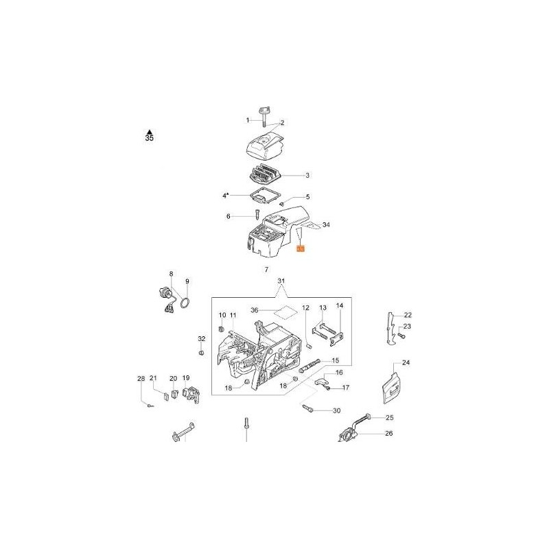 PROTEZIONE ORIGINALE EMAK 50080076AR