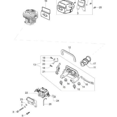 ANTIVIBRATION ORIGINAL EMAK 50200034R | NewgardenAgri.com