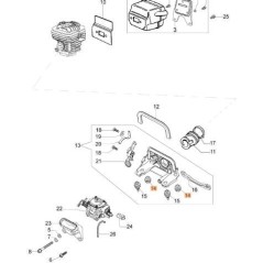 ANTIVIBRATION ORIGINAL EMAK 50200117R | NewgardenAgri.com