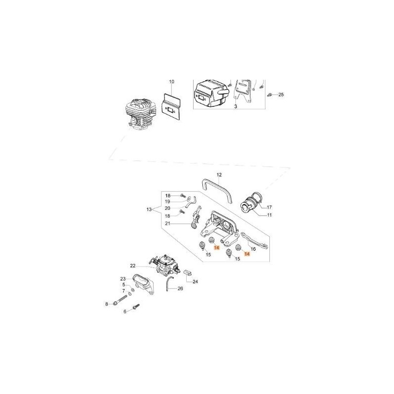 ANTIVIBRATION ORIGINAL EMAK 50200117R