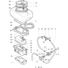 ORIGINAL EMAK SEAL RING 3050055R | NewgardenAgri.com