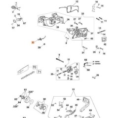 LEVIER DE DÉMARREUR ORIGINAL EMAK 50010065R | NewgardenAgri.com