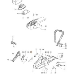 PALANCA ORIGINAL EMAK 50200025R | NewgardenAgri.com