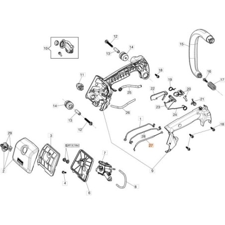 CÂBLE D'ACCÉLÉRATEUR EMAK ORIGINAL 50290062AR | NewgardenAgri.com