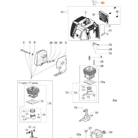 COUVERCLE EMAK ORIGINAL 61330103R | NewgardenAgri.com
