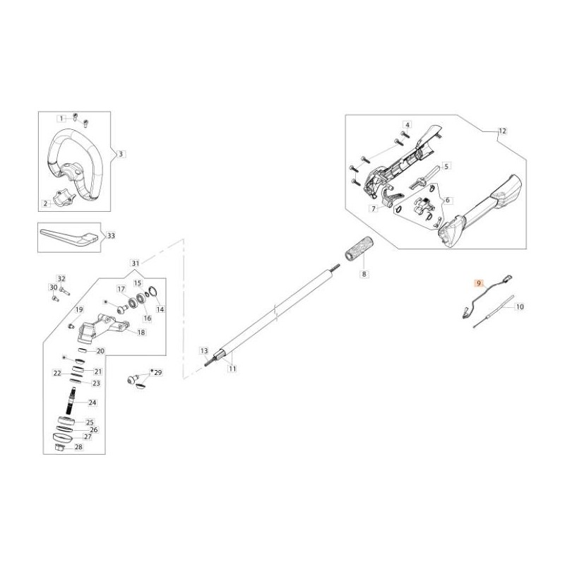 CÂBLE EMAK ORIGINAL 61370032AR