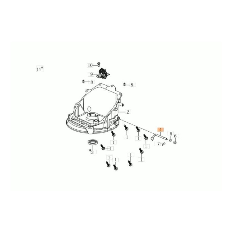 REGLERWELLE (MOTORTEIL) ORIGINAL EMAK L66151538