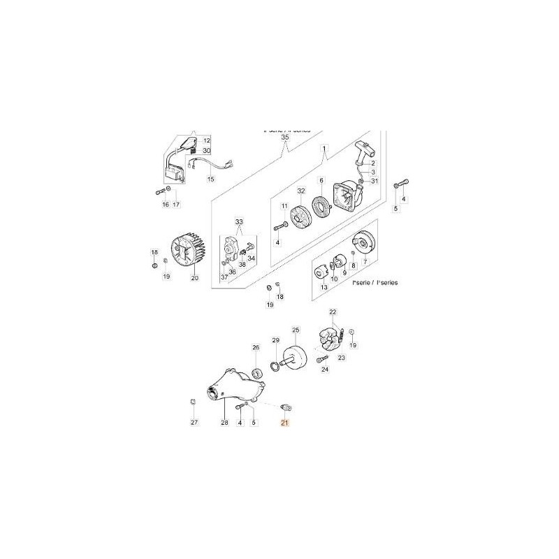 DISPOSITIF DE FIXATION DE GAINE EMAK ORIGINAL 4197011R