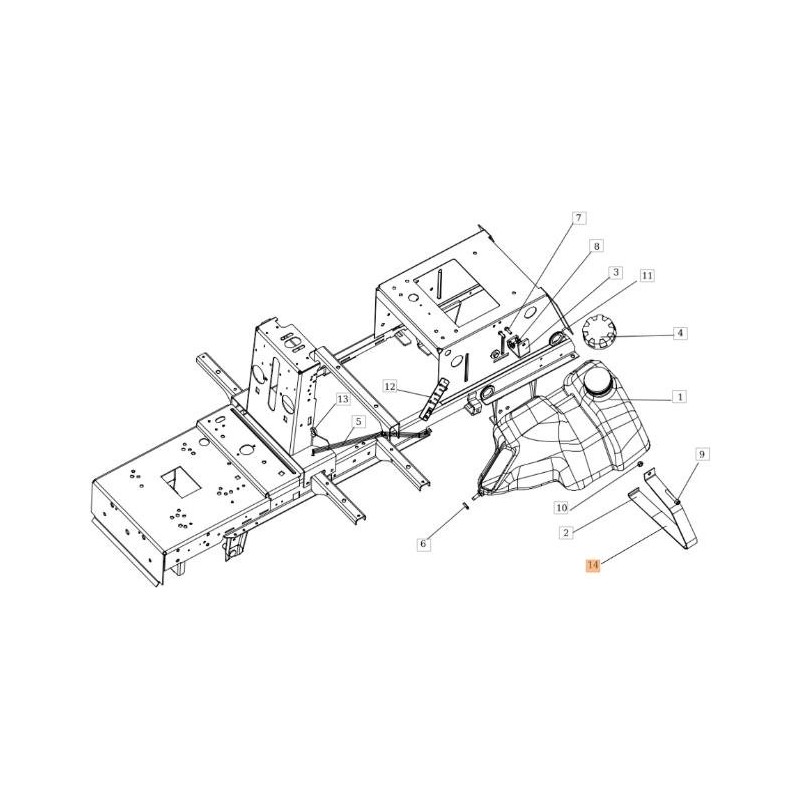ORIGINAL EMAK TANK FIXING TANK BELT SGN273192018R