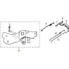 LEVA COMPLETA ORIGINALE EMAK L66150377 | NewgardenAgri.com