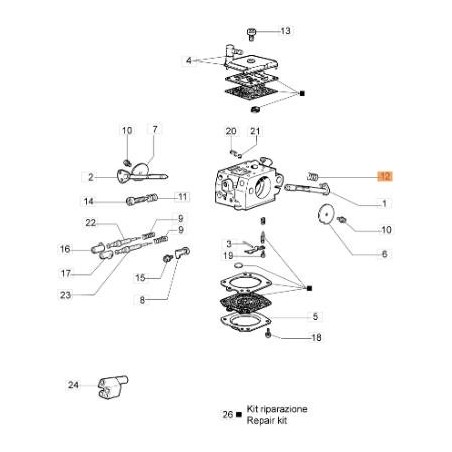 RESORTE EMAK ORIGINAL 50010106 | NewgardenAgri.com
