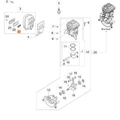 ORIGINAL EMAK FLAMMENSICHERUNG 56550143R | NewgardenAgri.com