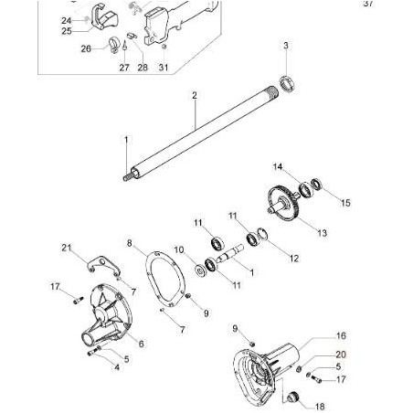 ORIGINAL SPACER EMAK CS01280160 | NewgardenAgri.com