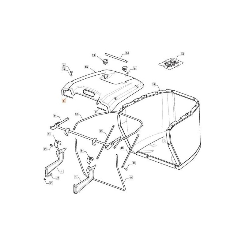 ORIGINAL EMAK DICHTUNG G125270802E0