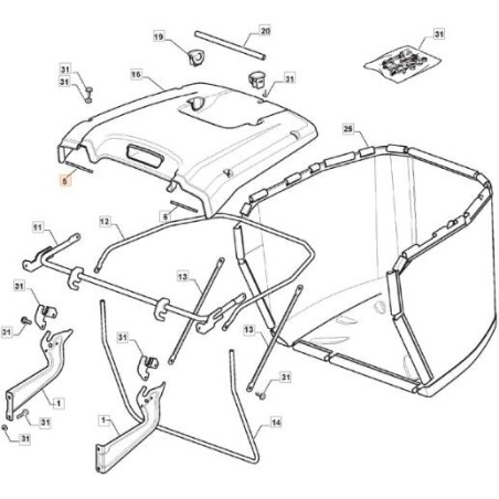 JOINT D'ORIGINE EMAK G125270802E0 | NewgardenAgri.com