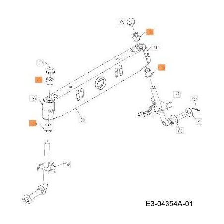 ORIGINAL FLANGE EMAK C7410660A | NewgardenAgri.com