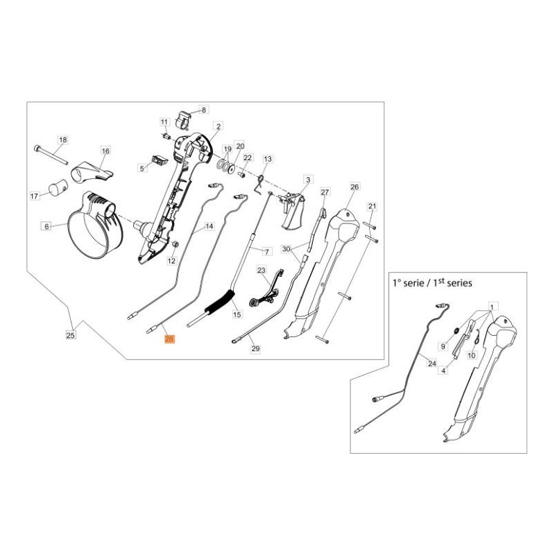 CÂBLE DE TERRE ORIGINAL EMAK CFI3010300