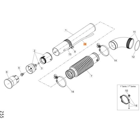 TUBE EMAK CFI2116001 ORIGINAL | NewgardenAgri.com