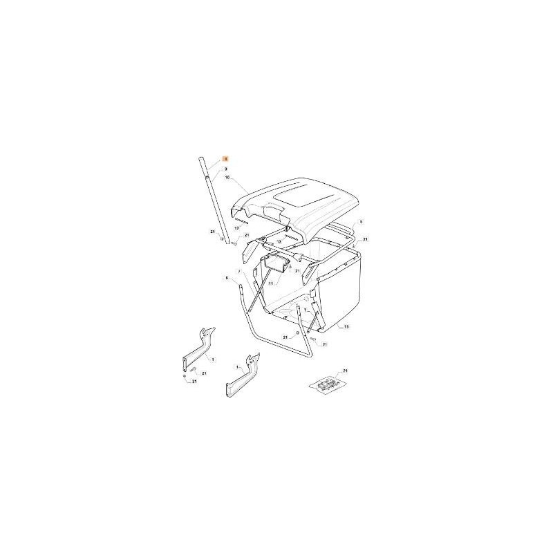 ORIGINAL EMAK KNOB G125394508E0 ORIGINAL EMAK KNOB G125394508E0