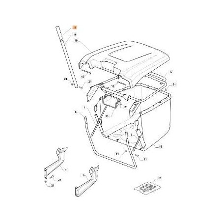 BOUTON EMAK ORIGINAL G125394508E0 | NewgardenAgri.com